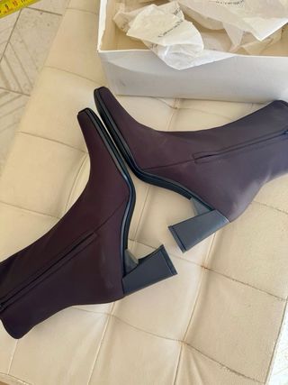 Stivaletti Giorgio Moretto Marrone Tacco Quadrato