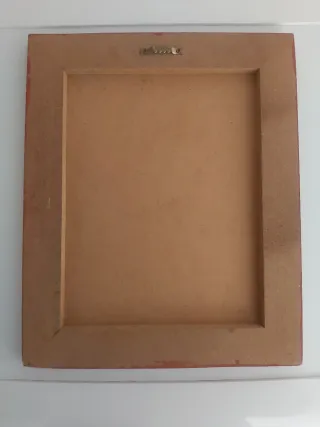 Quadro Madonna Decoupage su Legno