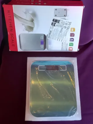 Báscula Digital Acero Inoxidable. Nueva!!