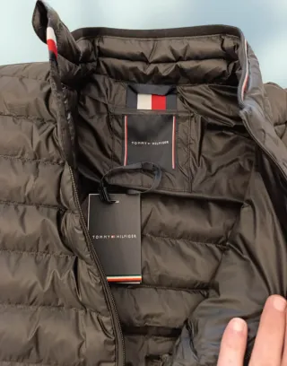 Piumino Tommy Hilfiger Uomo Nero Taglia L