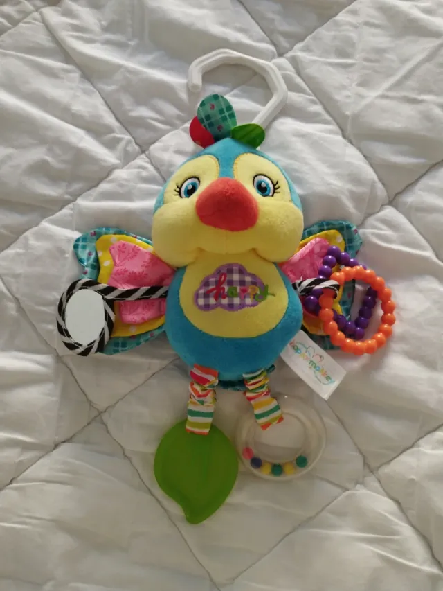 Juguete para bebé mariposa sonajero