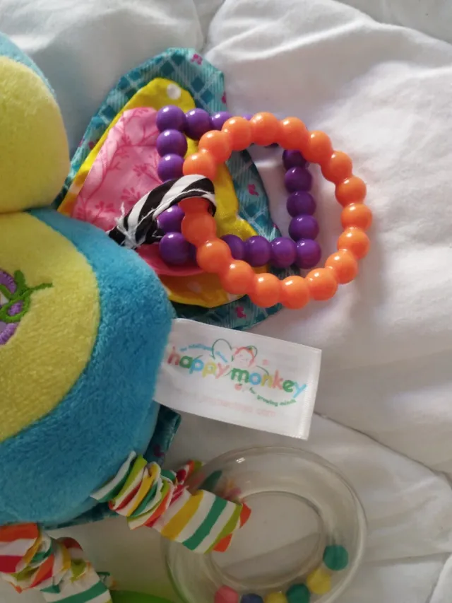 Juguete para bebé mariposa sonajero