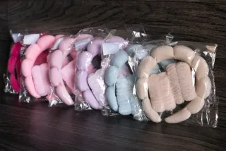 Precio unidad.Diadema y muñequeras para cuidado fa