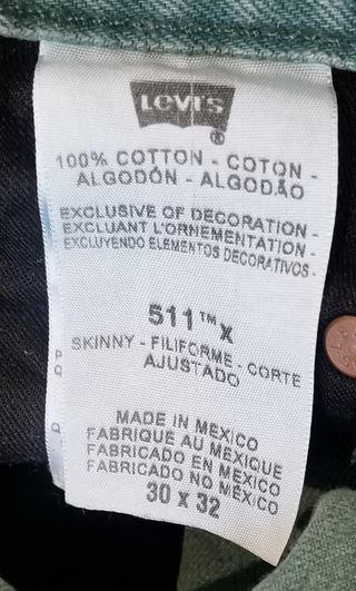 Jeans Levi's 511 Customizzati