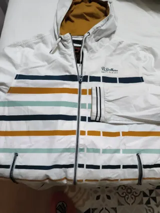 Chaqueta Bershka Blanca Talla L