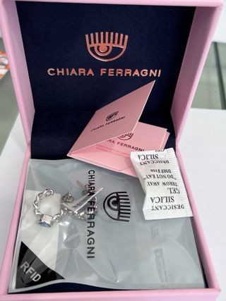Orecchini Chiara Ferragni con Zirconi Blu