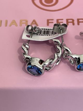 Orecchini Chiara Ferragni con Zirconi Blu