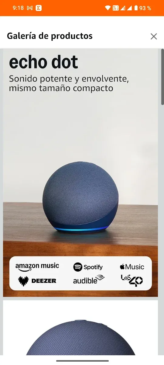 Echo Dot (Última Gen) Altavoz Inteligente NUEVO