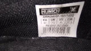 Zapatillas Munich Negras