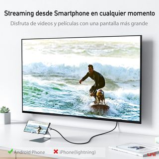 uni Cable USB C a HDMI 4K