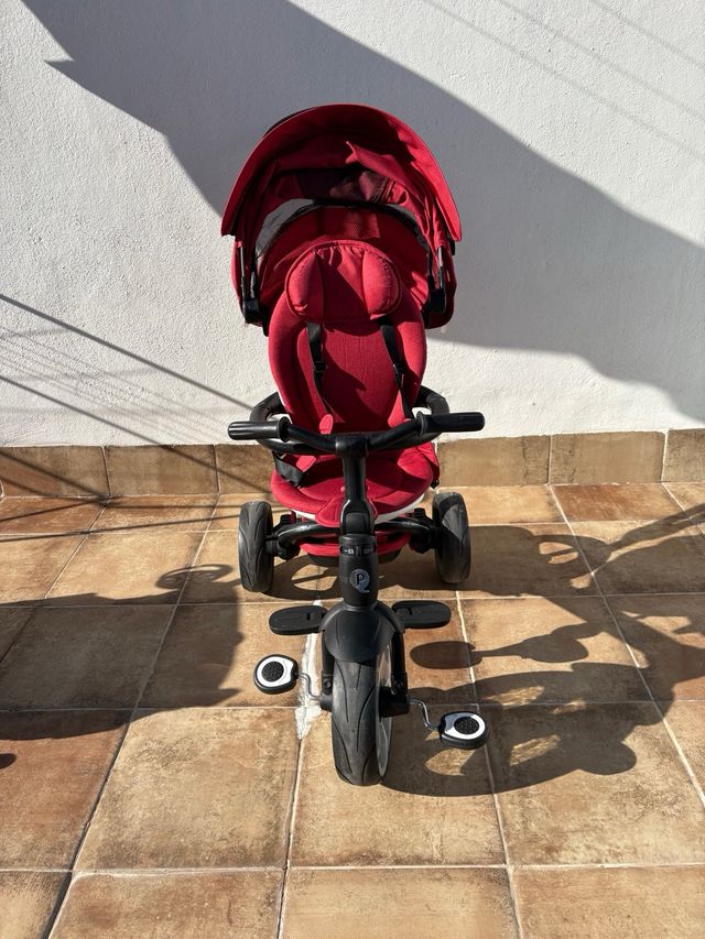 Triciclo Carro Bebé Rojo