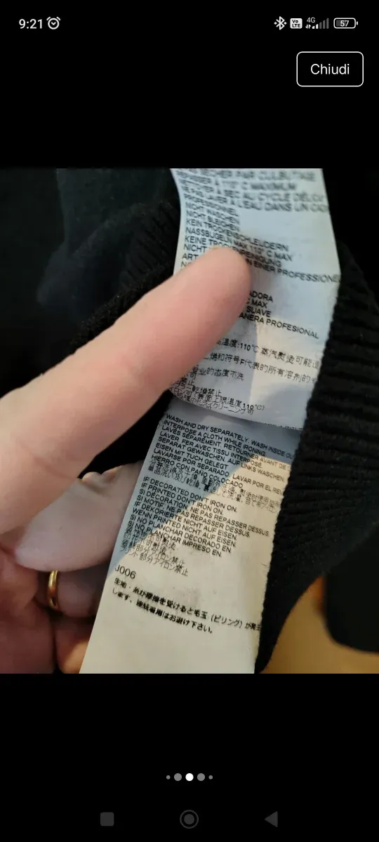 Dsquared2 Lupetto Taglia L in lana