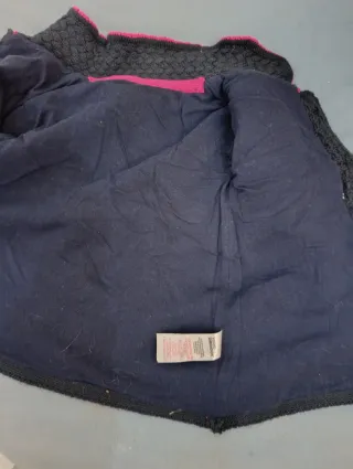 Casaco de malha infantil com padrão