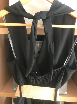 Mono corto negro mujer nuevo