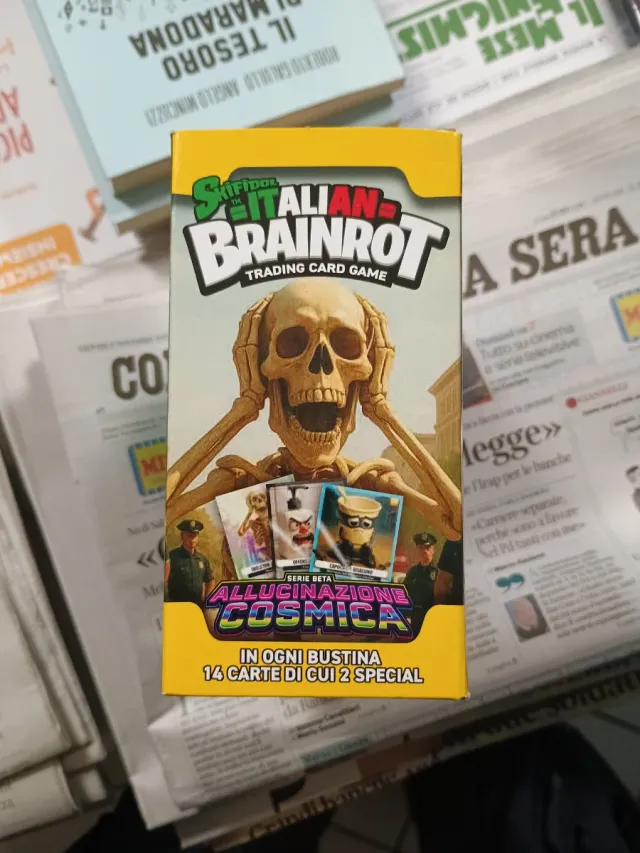 Italian Brainrot Serie Beta-Box Sigillato 24 bust.