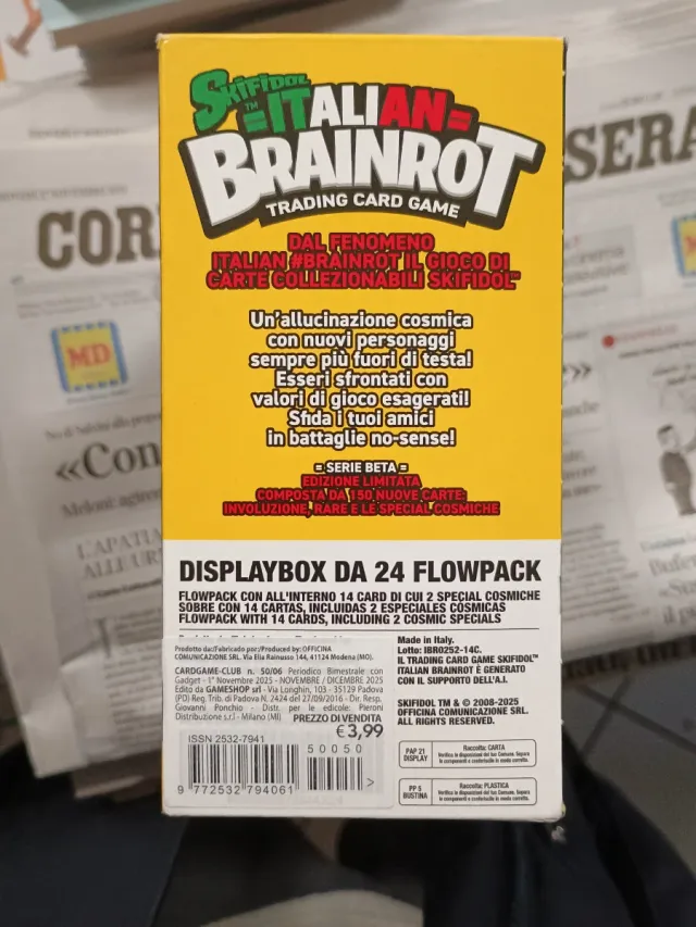 Italian Brainrot Serie Beta-Box Sigillato 24 bust.