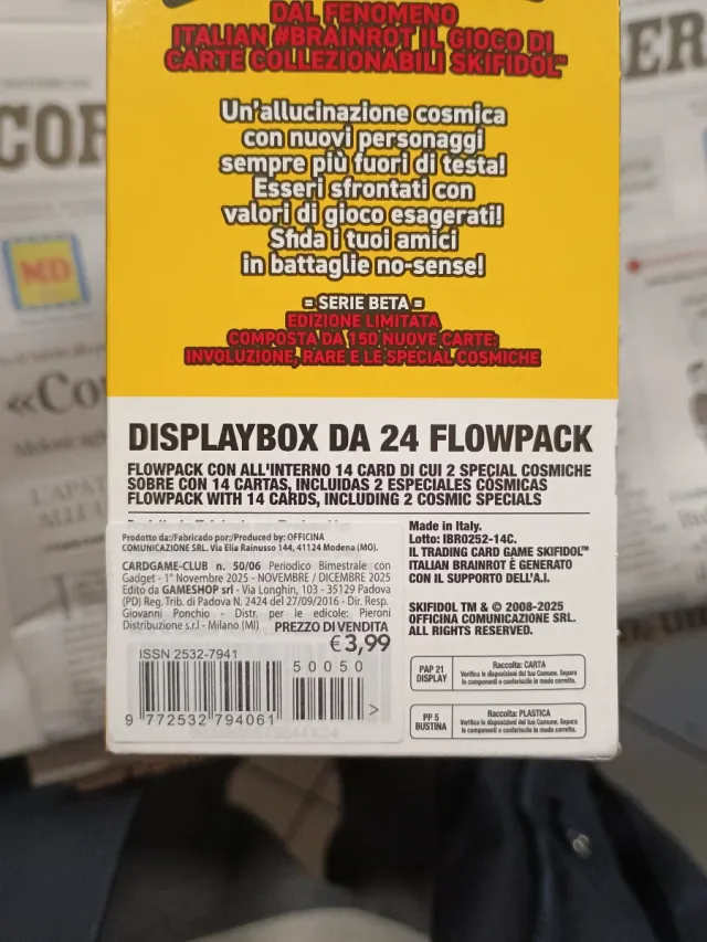 Italian Brainrot Serie Beta-Box Sigillato 24 bust.