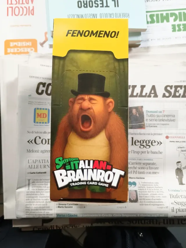 Italian Brainrot Serie Beta-Box Sigillato 24 bust.