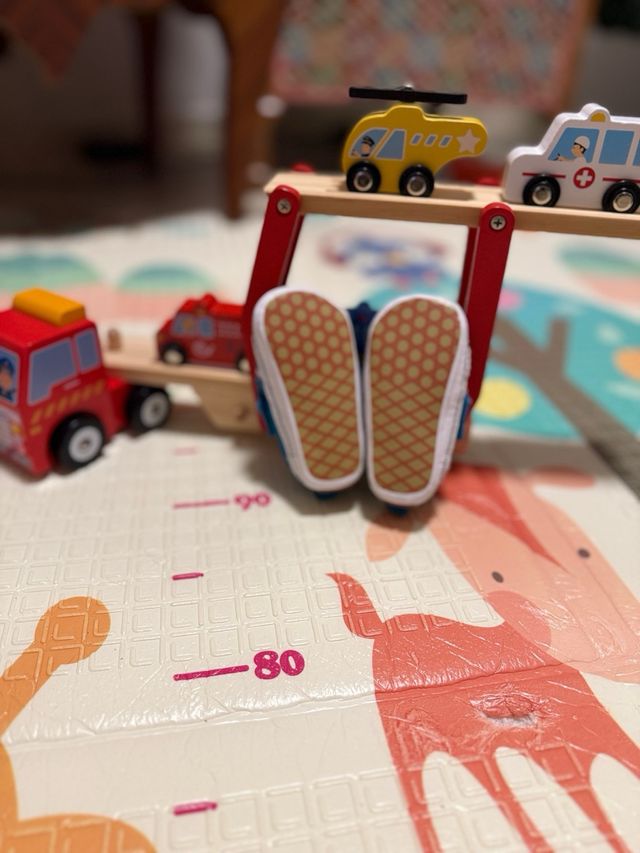 Patucos Vans Talla 20 Checkerboard