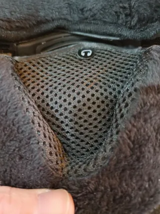 Casco sci Briko nero/oro taglia 53-55 cm