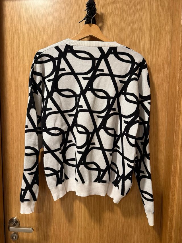 Jersey Adolfo Dominguez Blanco y Negro