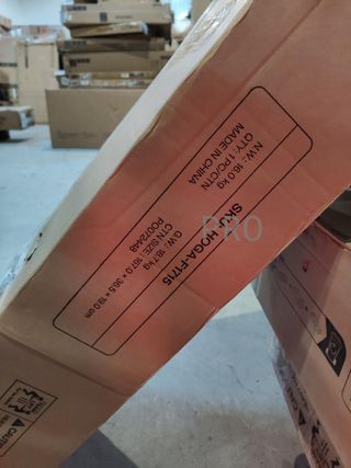 Tavolo consolle in marmo e metallo - Tribesigns