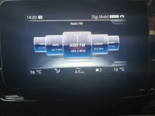 Pantalla Mercedes Clase V