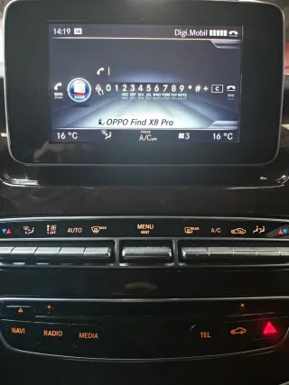Pantalla Mercedes Clase V