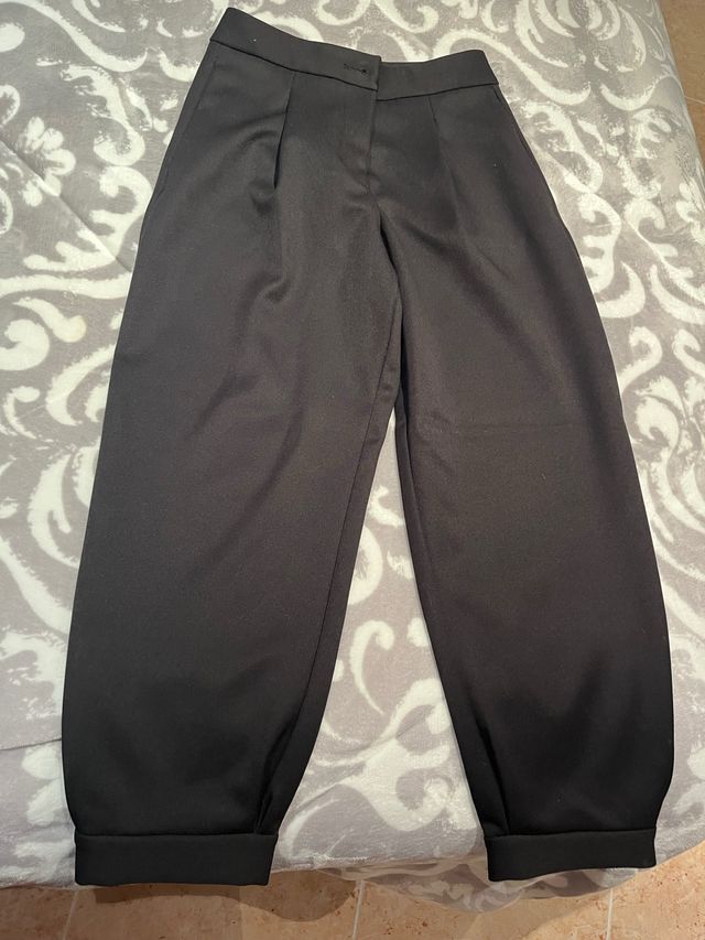Pantalón Zara bombacho vestir Talla S