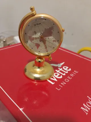 Mini Reloj El Temps Dorado