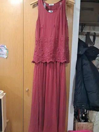 Vestido Fórmula Joven Rojo