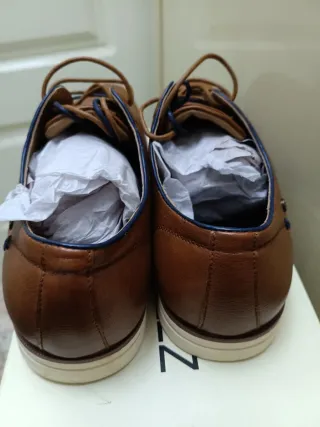 Zapatos Tino Gonzalez Talla 44 Marrón Nuevos