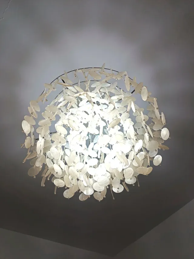 Lámpara moderna colgante grande de techo