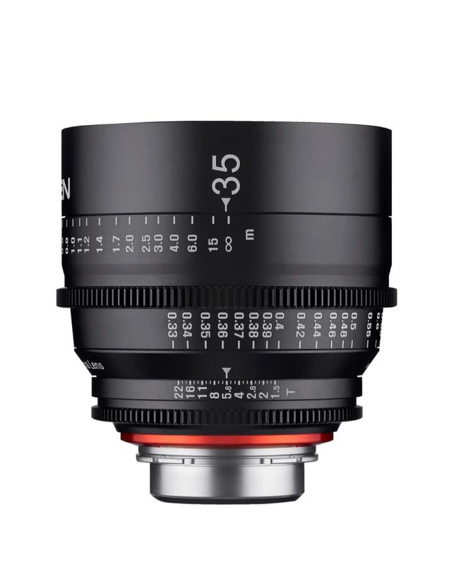 Obiettivo cinematografico Samyang XEEN 35mm T1.5 FF
