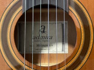 Guitarra Admira Málaga 3/4 funda más extras