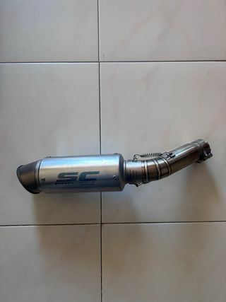 Escape+Supresor de Catalizador Honda Hornet 07-10