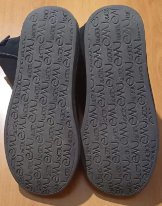 Stivali Emu Camoscio e Lana Neri