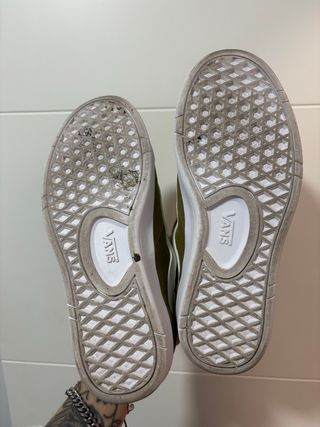 Zapatillas Vans Talla 38.5 una sola puesta