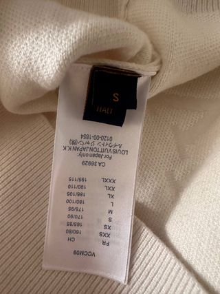 Jersey Louis Vuitton Blanco