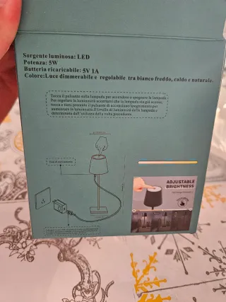 Lampada LED da scrivania