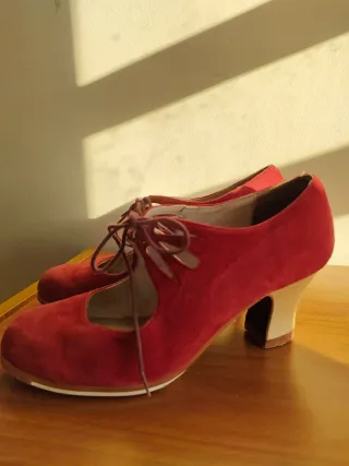 Zapatos Flamenco Begoña Cervera Talla 37.5