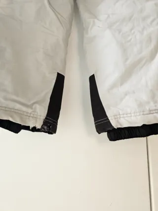 Completo sci arancione e grigio