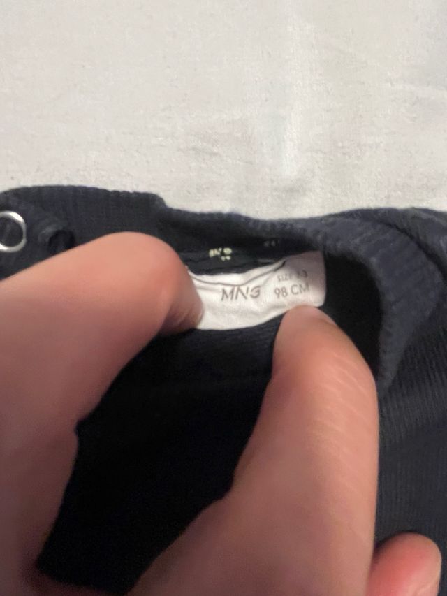 Vestido niña manga larga 98cm