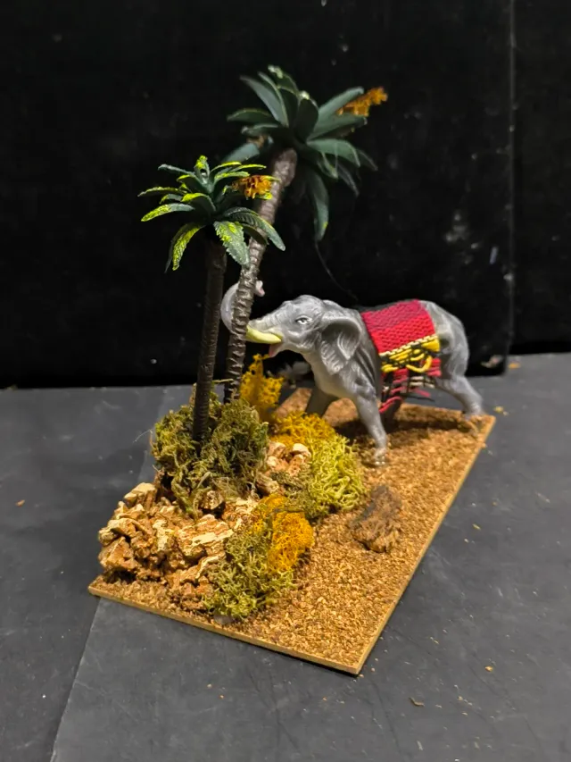 Diorama Elefante Belenes El puig