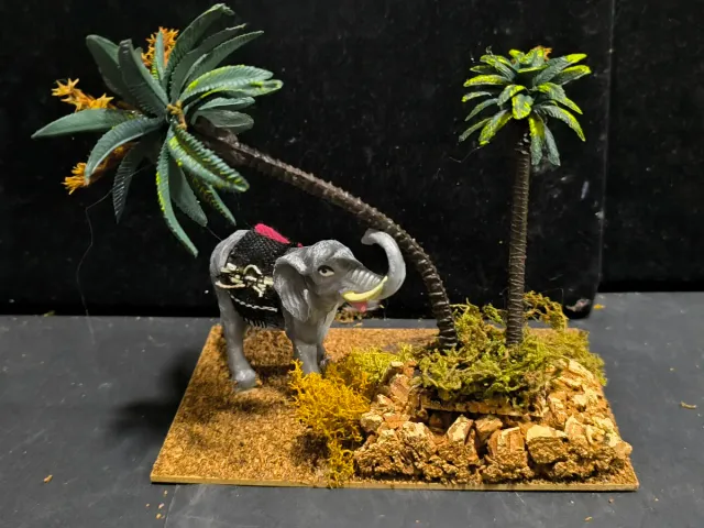 Diorama Elefante Belenes El puig