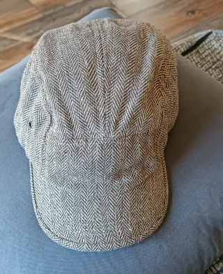 Cappello fantasia herringbone