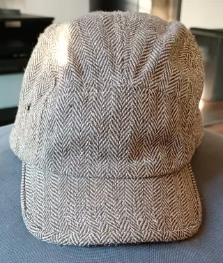 Cappello fantasia herringbone