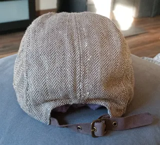 Cappello fantasia herringbone