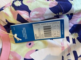 Conjunto Adidas 18/24 meses floral