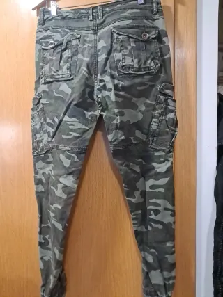 Pantalones Cargo Camuflaje Militar